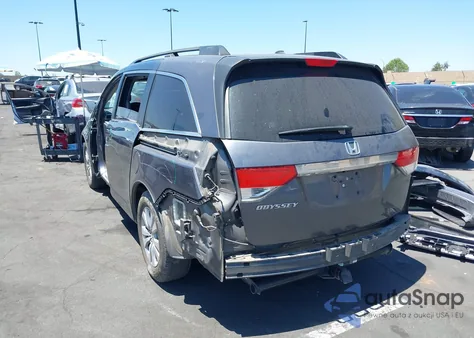 2014 Honda Odyssey Ex-L from USA, damaged, VIN 5FNRL5H61EB041962